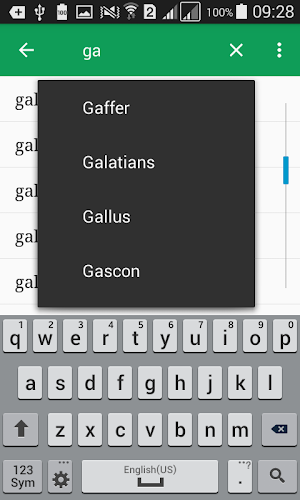 Filipino Dictionary Offline Screenshot 1