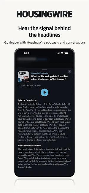 HousingWire Intelligence Screenshot 3
