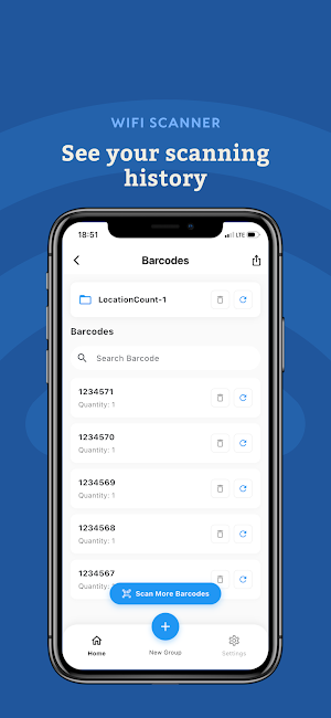 WiScanner: Barcode & Inventory Screenshot 3