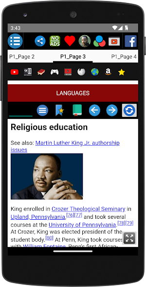 Martin Luther King - Biography Screenshot 3