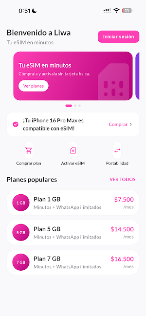 Liwa Móvil Screenshot 0