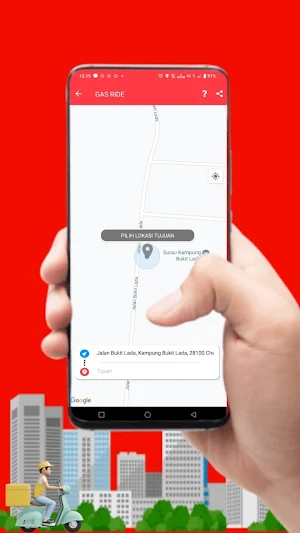 GASJEK - Ojek & delivery Screenshot 3