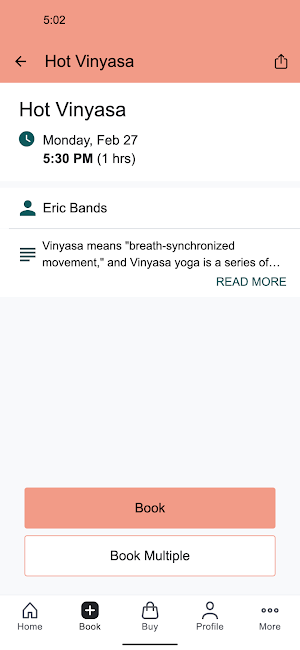 DRYP HOT YOGA Screenshot 2