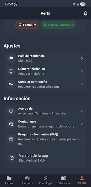 DiagMedical Net Screenshot 0