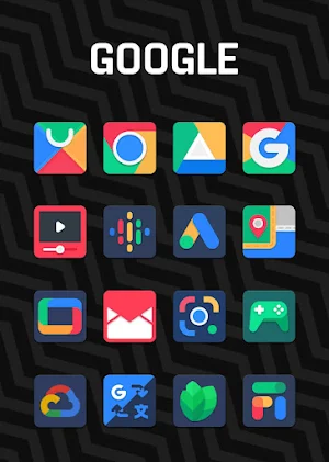 Rubuk - Square Icon Pack Screenshot 0