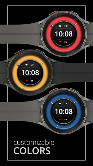 DADAM91 Minimal Watch face Screenshot 1