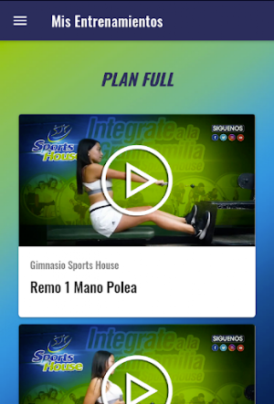 Gimnasio Sports House Screenshot 2