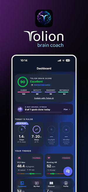 Tolion Brain Coach Screenshot 0