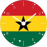 Ghana Analog Watch Face