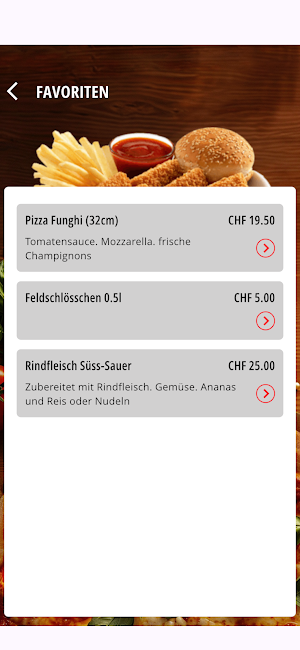Restaurant Rebstock Nuglar Screenshot 3