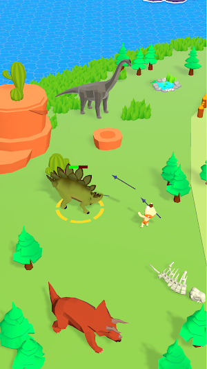 Build Island: Dinosaur Hunter Screenshot 1