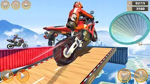 Mega Ramp Impossible Tracks Stunt Bike Rider Games Screenshot 0