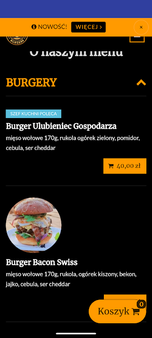 Grajek Burger’s Screenshot 0