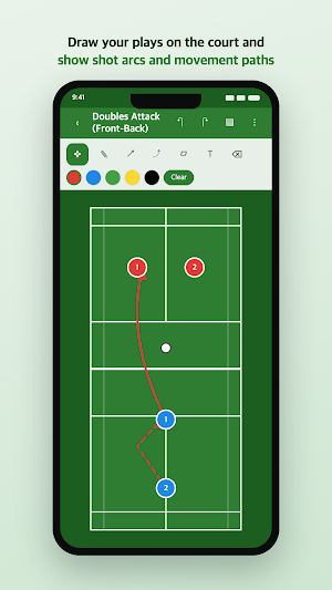 Badminton Tactics Screenshot 1