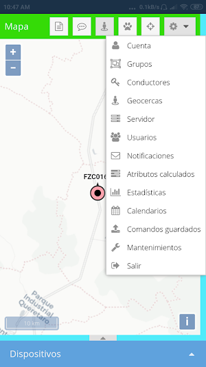 Gps rastreo Screenshot 0