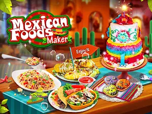 Mexican Foods: Cooking Games Screenshot 0
