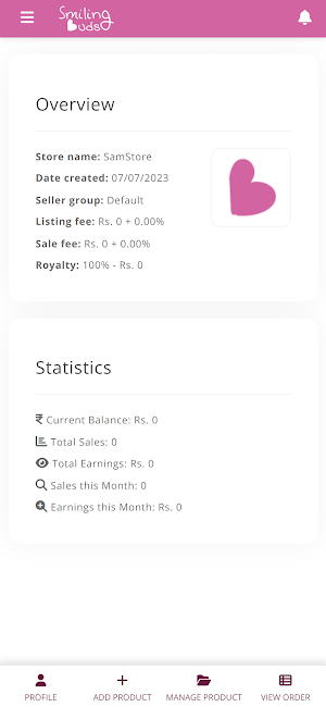 Smilingbuds Seller Screenshot 2