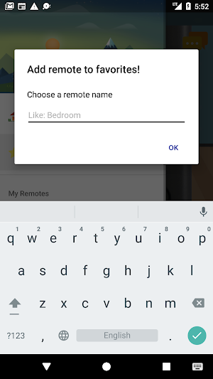 Remote Control For Westinghouse TV Screenshot 1