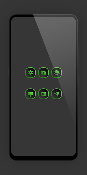 Shadow Gray Green Icon Pack Screenshot 3