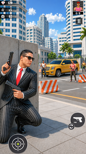 Agent Shooter: Hitman Game Screenshot 0