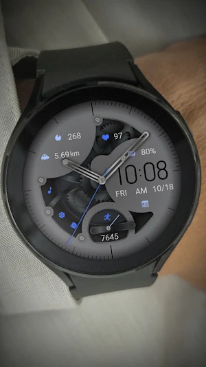 Fusion Gray For Wear OS Screenshot 3
