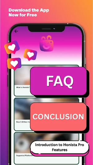 Pro Feature: Honista App Guia Screenshot 3