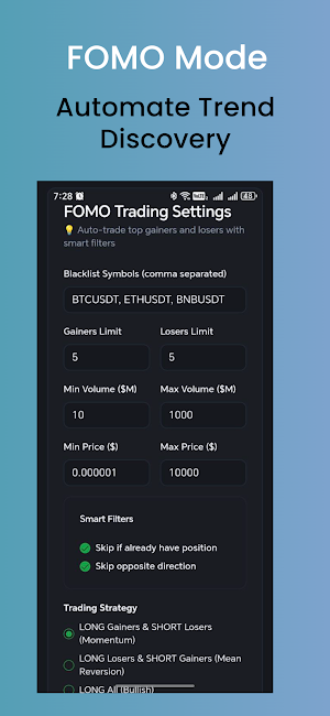BULKER - Bulk Trading Terminal Screenshot 2