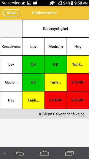 Sandnes Tak HSEQ Screenshot 2