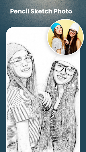 Pencil Sketch Photo Converter Screenshot 1