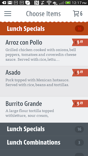 El Rio Grande Mexican Restaurant Screenshot 2