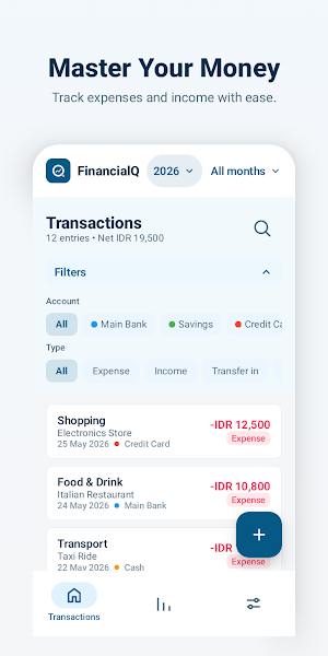 FinancialQ - Financial Tracker Screenshot 0