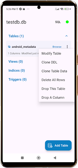 DB CommanderX for SQLite (PRO) Screenshot 2