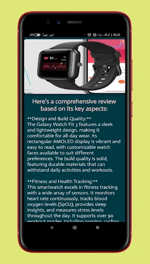 galaxy watch fit 3 guide Screenshot 3