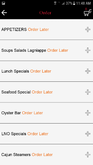 Little New Orleans Oyster Bar Screenshot 2