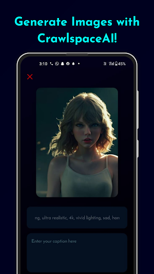 Crawlspace- An AI social media Screenshot 1