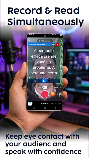 Teleprompter PROMAX 2.0 Screenshot 1