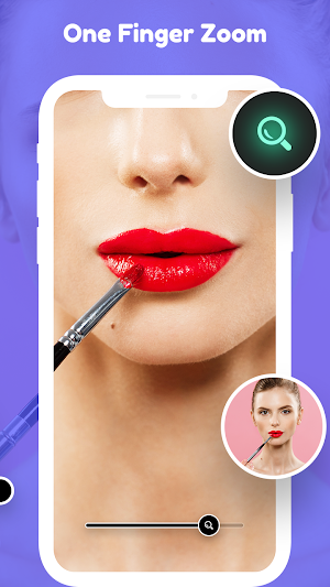 HD Clear Mirror: Smart Zoom & Brightness Screenshot 2