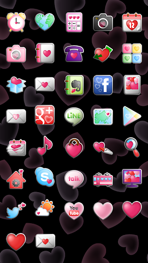 Pinky Heart Icon Screenshot 1