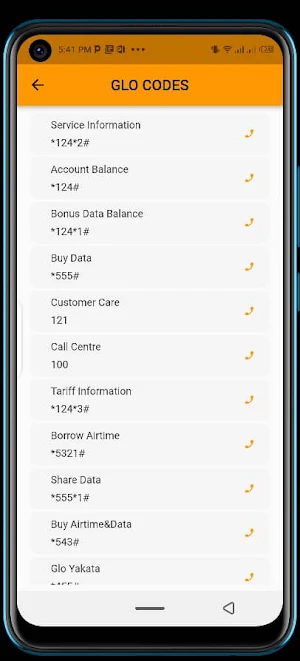 Nigeria Network - USSD  Codes Screenshot 3
