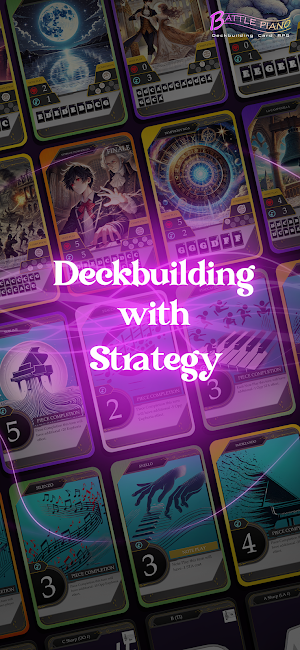 BattlePiano Deckbuilding RPG Screenshot 2