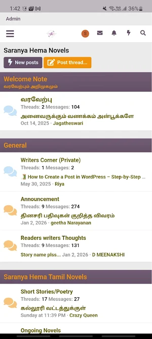 Saranya Hema Novels Screenshot 3