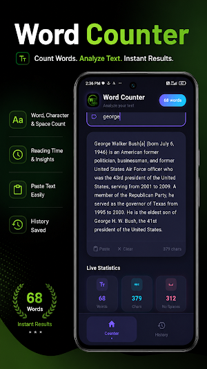 Word Counter Screenshot 0