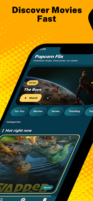 Popcorn Flix: Movies & TV Screenshot 0