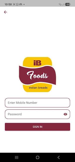 IB Foods Screenshot 0