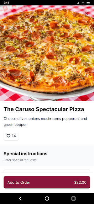 Caruso's Screenshot 2