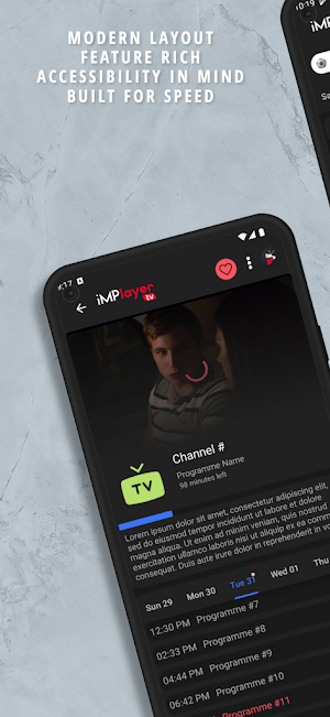 iPlayer IPTV Media Player Screenshot 2
