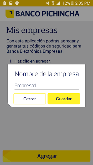 Token Pichincha Empresas Screenshot 2