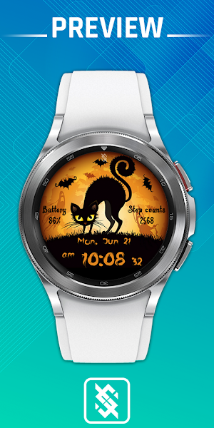 BFF19- Halloween black Cat Screenshot 0