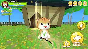 Simulator Kucing Memancing 3D Screenshot 0