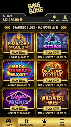 BingBong Casino Screenshot 3